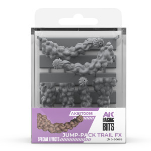 Jump-Pack Trail FX - Basing Bits (3D-Printed / 6 pcs)