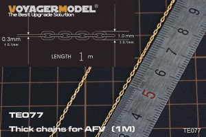 Thick chains for AFV
