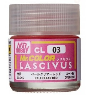 CL03 Pale Clear Red Transparent