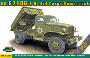 US G7106 1,5t 4x4 Cargo/Dump Truck