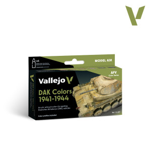 71207 AFV Color Series - DAK Colors 1941-44 set