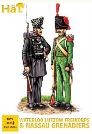 Waterloo Lutzow Freikorps and Nassau Grenadiers