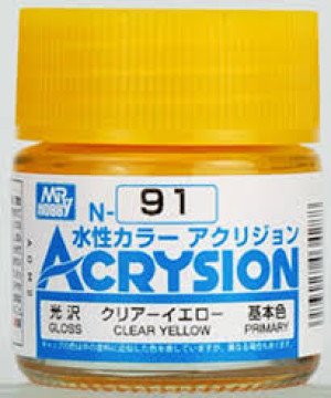 N091 Clear Yellow Gloss