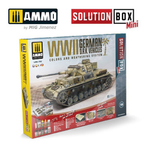 A.MIG 7902 WWII German D.A.K. Vehicles - Solution Box Mini 19