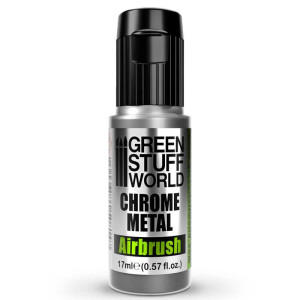 2455 Chrome Metal Paint for Airbrush
