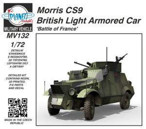 Morris CS9 British Light Armored Car 'Battle of France'