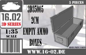 2cm Empty Ammo Boxes