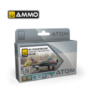 ATOM-20908 MIG-17 Polish Air Force Colors Set