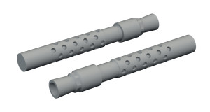 Messerschmitt Bf-109 K-4 - 3D-Printed Gun Barrels (for Kotare Kits)