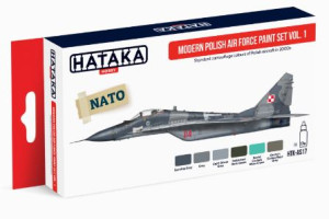 HTK-AS17 Modern Polish Air Force paint set vol. 1