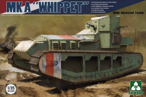 Whippet Mk A WWI medium tank