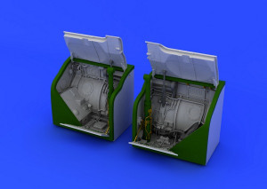 MiG-23 M/MF main wheel bay TRUMPETER