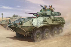 LAV-A2 8X8 wheeled armoured vehicle