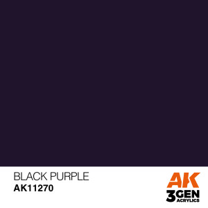 AK 11270 Color Punch - Black Purple Acrylic