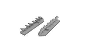Focke Wulf Fw-190 D-9 - Exhaust Stacks (for MiniArt Kits / 3D-Printed)