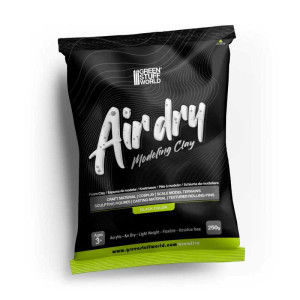 Air Dry Modeling Foam Clay 250g - Black