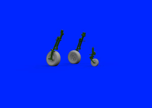 Tempest Mk.V wheels early EDUARD