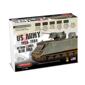 CS60 - US Army Olive Drab 1950-1984 Set