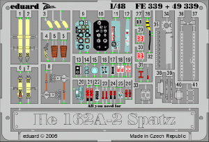 He 162A-2 Spatz TAMIYA