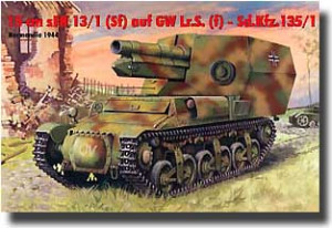 15cm sFH 13/1(Sf) auf GW Lr.S.(f)- Sd.Kfz.