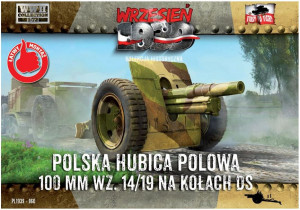 Polska Haubica Polowa 100mm Wz. 14/19 Na kołach DS