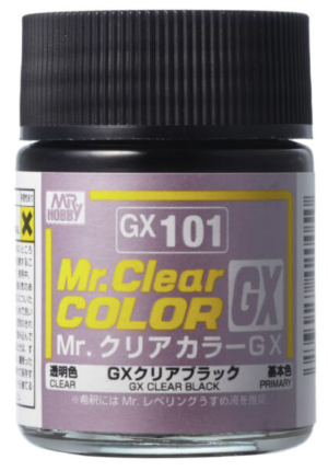 GX101 Clear Black