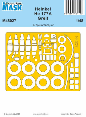 Heinkel He-177 A Greif - Masks Set (for Special Hobby Kits)
