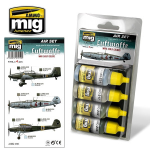 A.MIG 7210 Luftwaffe WWII Early Colors Set