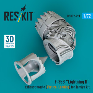 F-35B 'Lightning II' Exhaust Nozzle (Vertical Landing) For Tamiya Kit (3D Printed)