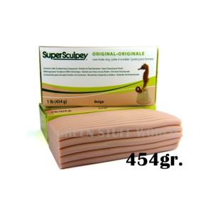 Super Sculpey Beige 454gr