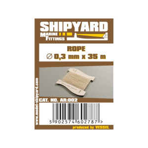 Rope 0,3mm x 35m