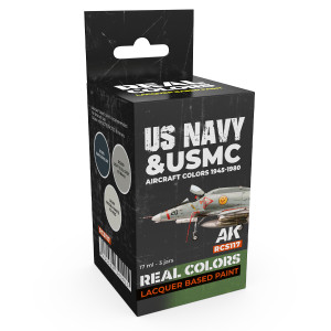 RCS117 US Navy & USMC Aircraft Colors 1945-1980 Set