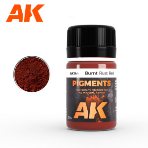 AK 144 Burnt Rust Red Pigment