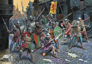 French Infantry 100 Years War (14th - 15th Century)