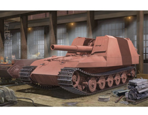 Geschutzwagen Tiger Grille21/210mm Mortar 18/1 L/31