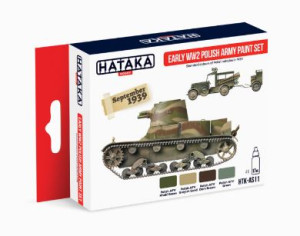 HTK-AS11 Early WW2 Polish Army paint set