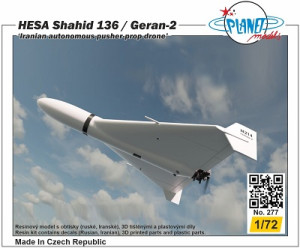 HESA Shahid 136 / Geran-2 'Iranian autonomous pusher-prop drone'