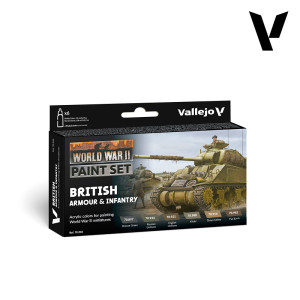 70204 WWII British Armour & Infantry Set