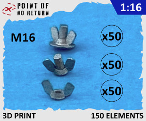 Wing Nuts M16
