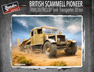 British Scammell Pioneer TRMU30/TRCU30 Tank Transporter 30 ton