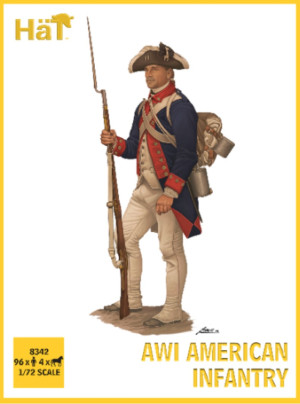 American Infantry Set 1 - American War of Independence (1775-1783)