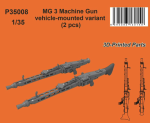MG 3 Machine Gun - vehicle-mounted variant 2 pcs