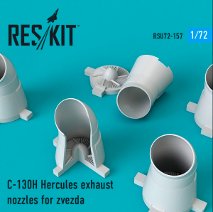 C-130H Hercules exhaust nozzles for Zvezda Kit