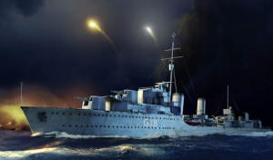 HMS Zulu Destroyer 1941