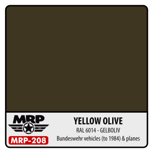 MRP-208 Yellow Olive – RAL 6014 Gelboliv
