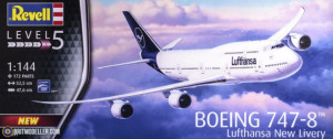 Boeing 747-8I 'Lufthansa' New Livery