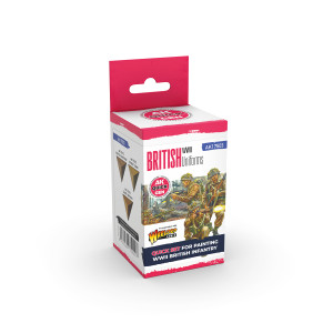 AK 17503 British WWII Uniforms Paints Set