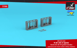 R-60 (AA-8 Aphid) Air-Air IR Guided Missiles (12 pcs)