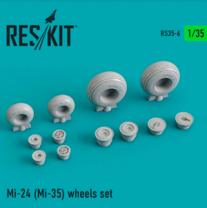 Mi-24 (Mi-35) wheels set
