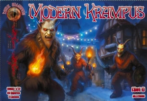 Modern Krampus Set No.1 (44 Figures in 11 Poses)